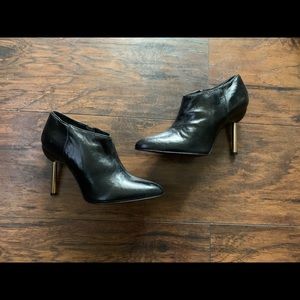 Gianni Versace Gold Heeled Booties